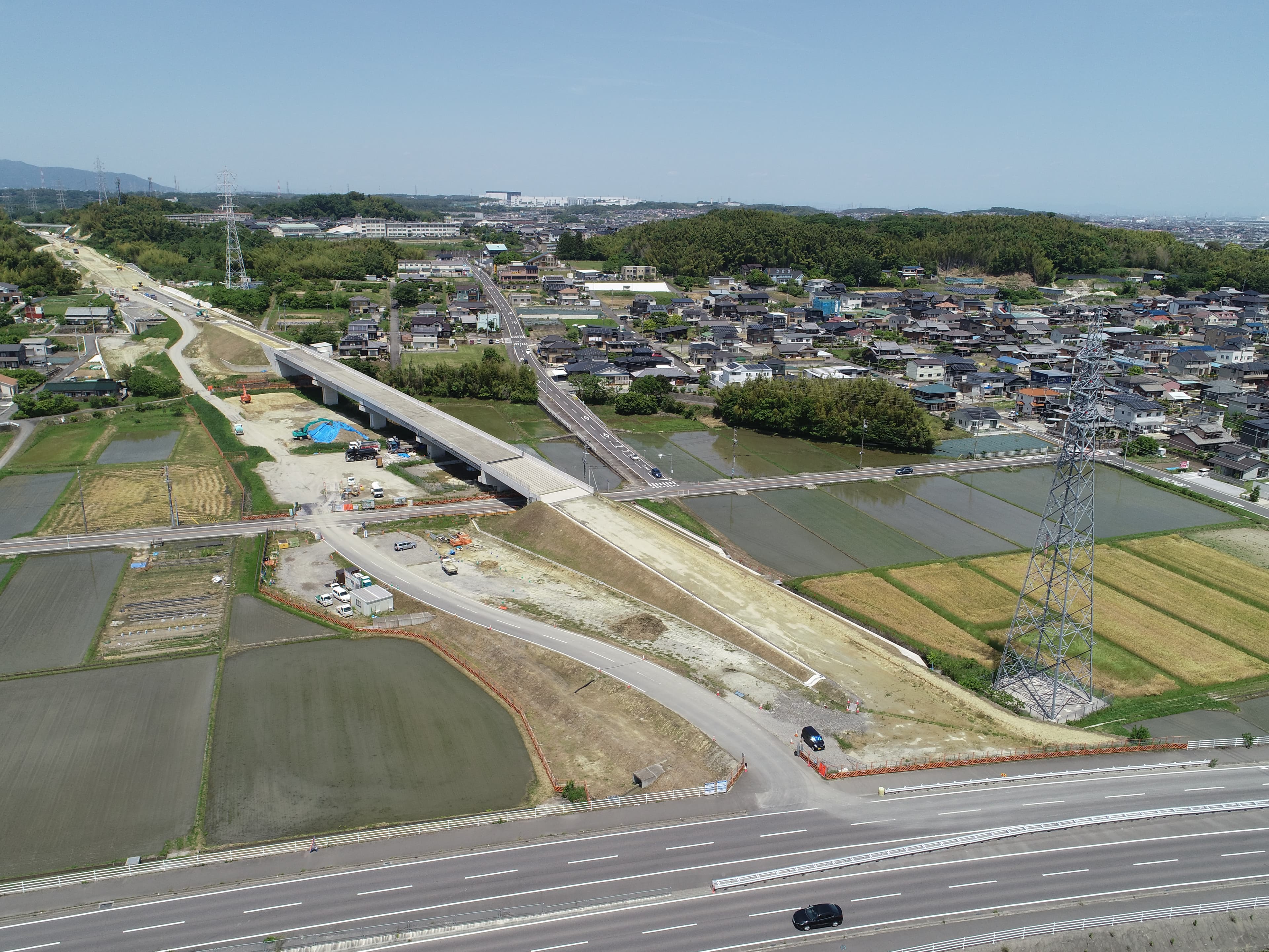 令和4年度 北勢BP山之一色地区道路建設工事