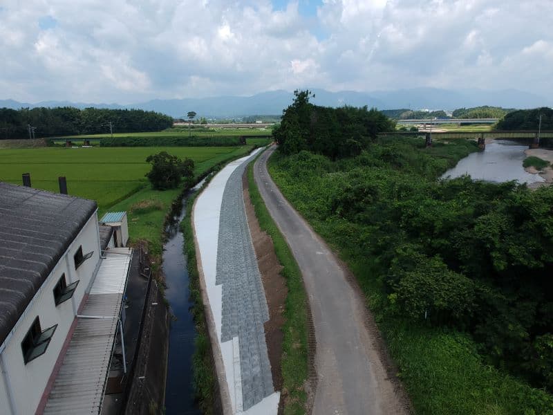令和元年度 安楽川堤防補強工事