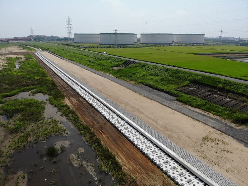 令和元年度 鈴鹿川塩浜河道掘削工事