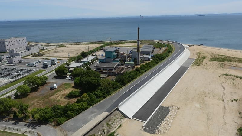 平成28年度 鈴鹿川派川北五味塚高潮堤防工事