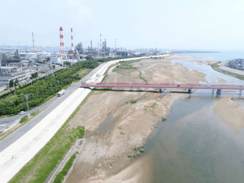 平成29年度 鈴鹿川塩浜河道掘削工事